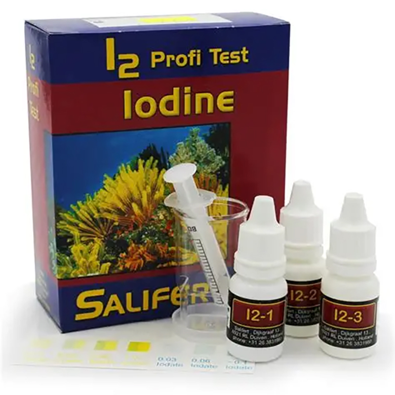 Marine Aquarium Water Testing - 살리퍼트 요오드 I2 프로피-테스트 - 고정밀