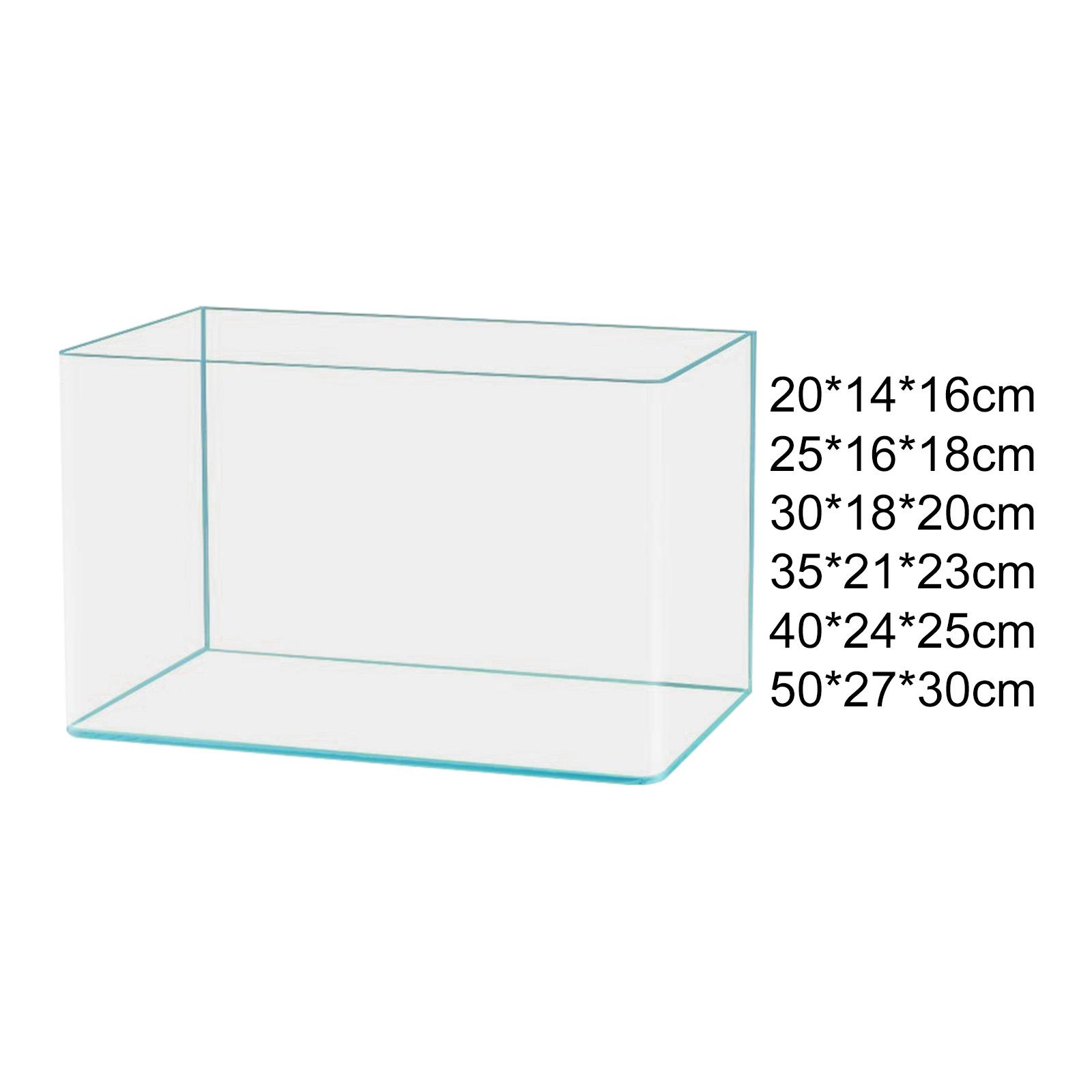 Marine Aquarium With Sump - 투명 유리 어항 장식 청소가 쉬운