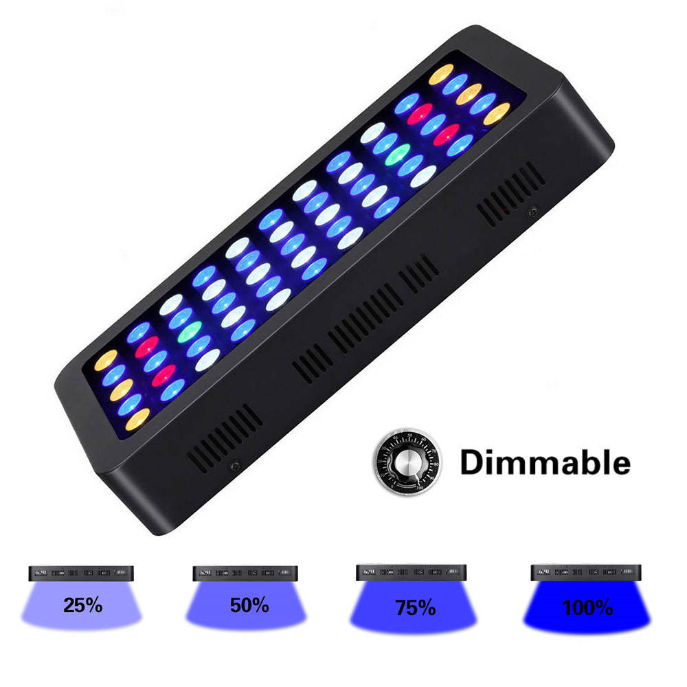 Aquarium Marine Tank - 조광 가능한 산호 LED 수족관 조명,