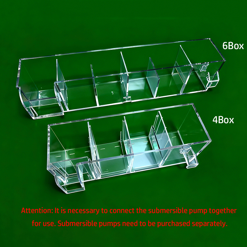 투명 아크릴 어항 외부 여과기 박스 건식 및 습식 분리 - Marine Aquarium Overflow Box 리뷰 및 가격