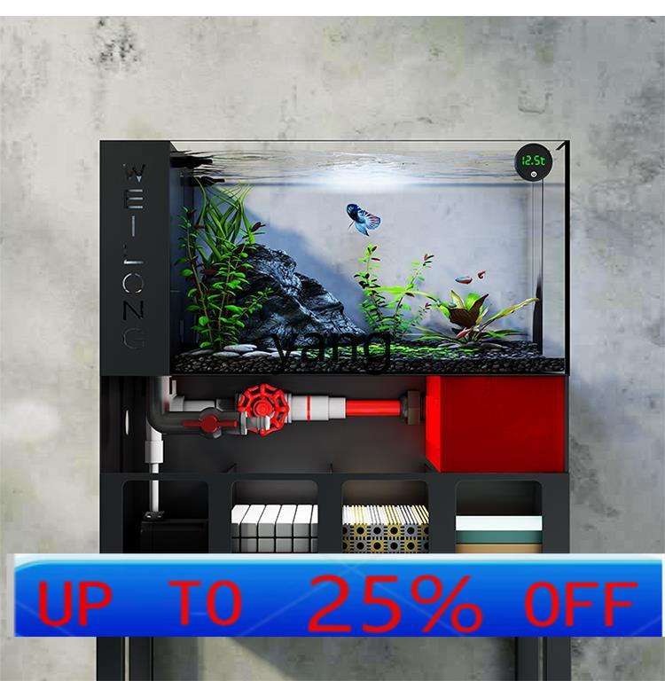 Lhh 거실 소형 어항 초백유리 금붕어 어항 필터 일체 - Marine Aquarium With Sump 리뷰 및 가격