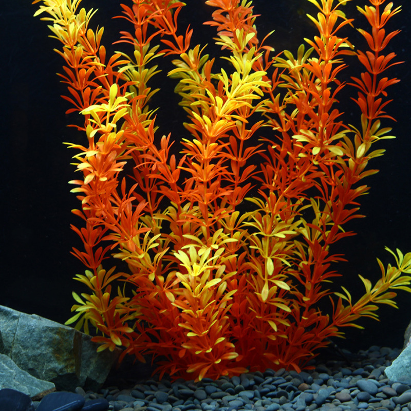 100cm 열대 식물 대형 인조 수초 가짜 수중 식물  - Aquarium Marine Tank 리뷰 및 가격