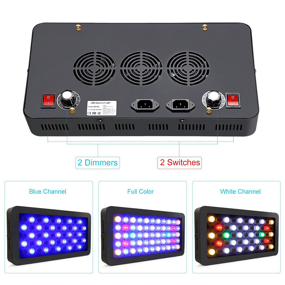 조광 가능한 산호 LED 수족관 조명, 해수 담수 해양 - Aquarium Marine Tank 리뷰 및 가격
