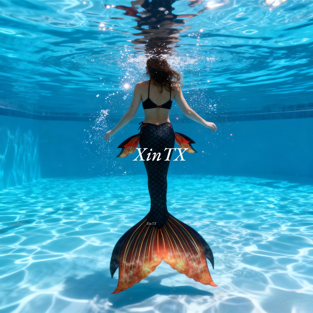 성인용 인어 꼬리 수영복, 어울리는 브라 포함, 수영복 - Aquarium & Marine Museum 리뷰 및 가격