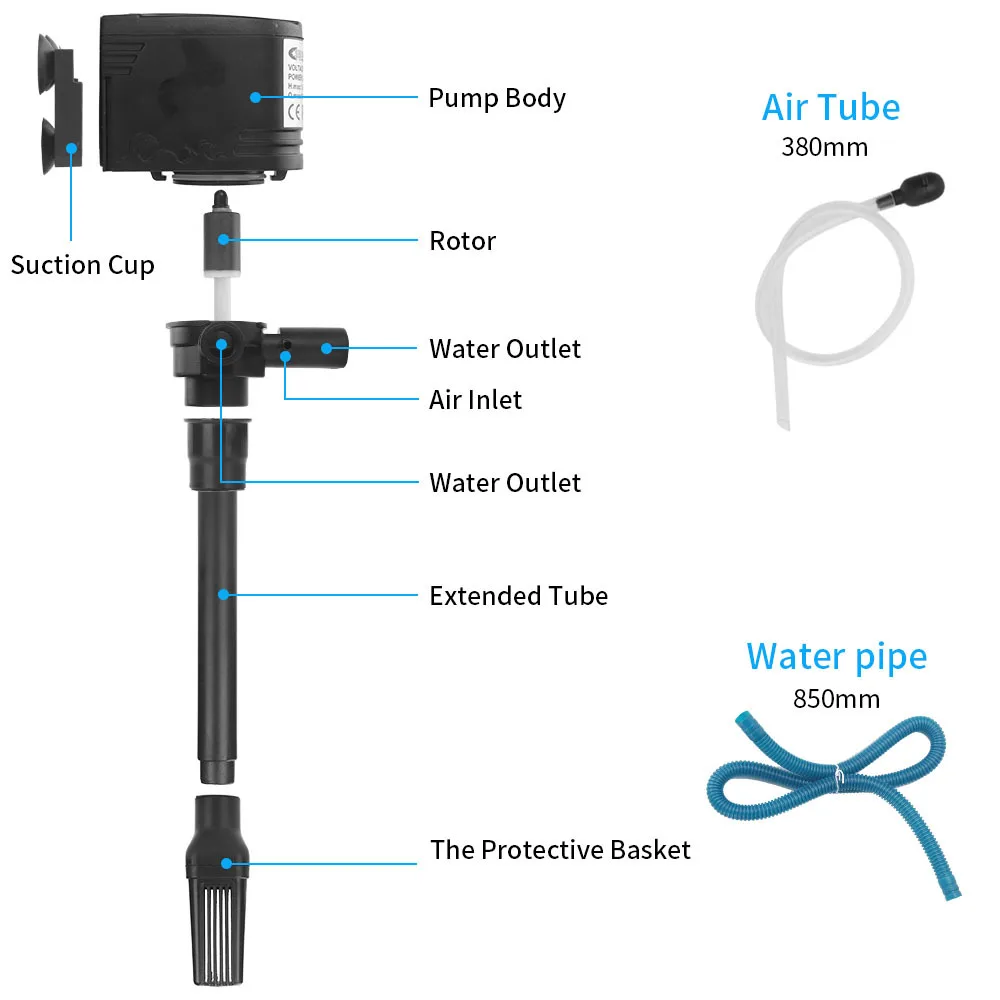 수족관 물 순환 여과 산소 펌프, 물 교환 펌프, 물고 - Marine Aquarium Overflow Box 리뷰 및 가격
