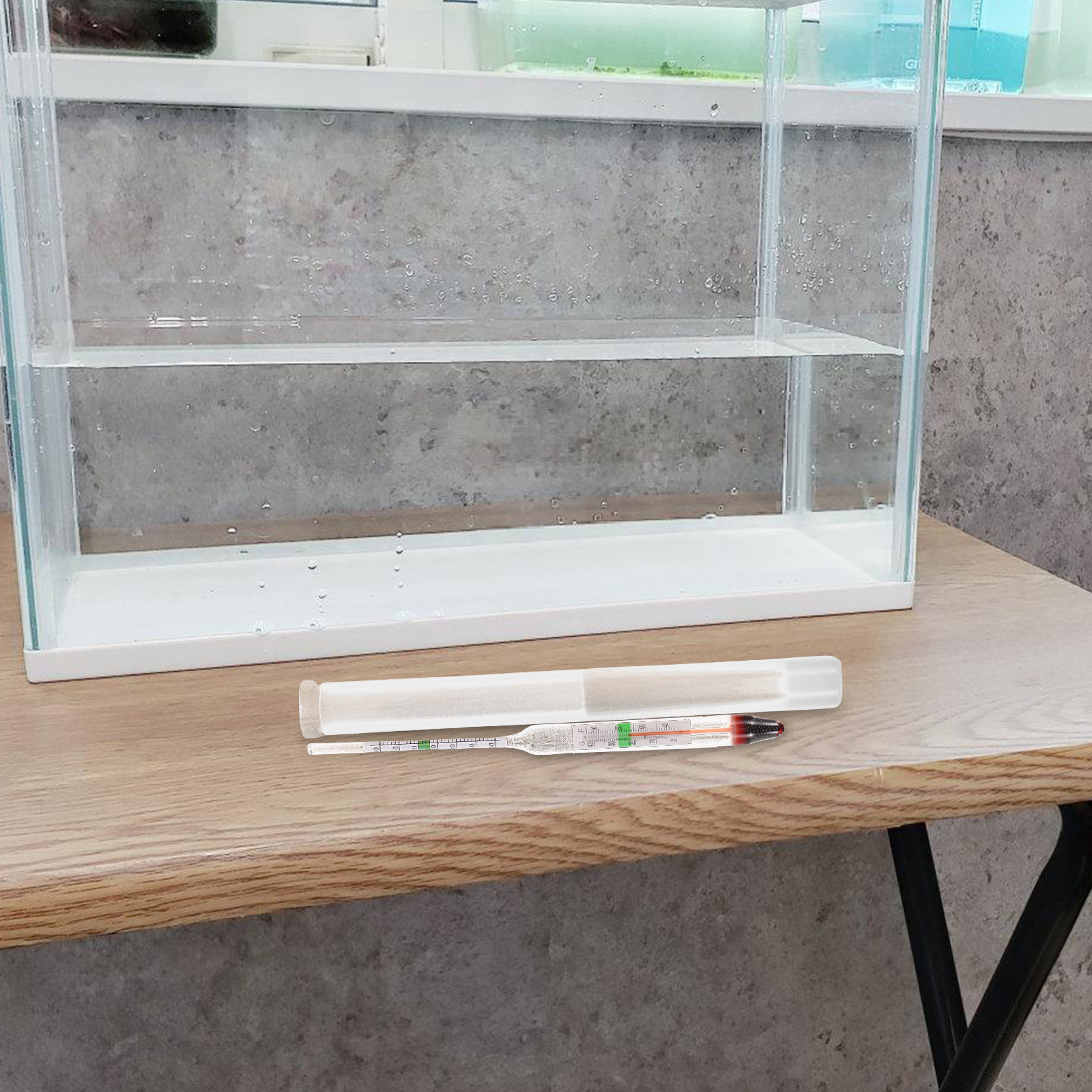 신뢰할 수 있는 염도 측정기 1세트, 유리 본체 플라스 - Marine Aquarium Water Testing 리뷰 및 가격